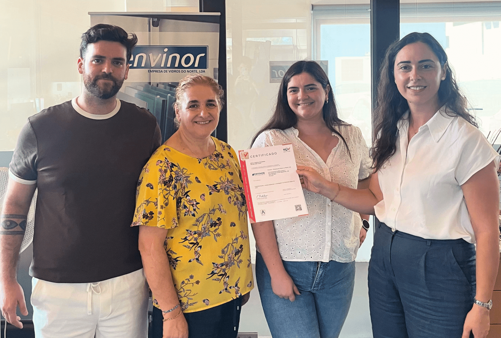 Entrega Certificado | Envinor